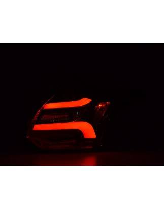 LED taillights set Ford Focus 3 hatchback 11-14 red / clear