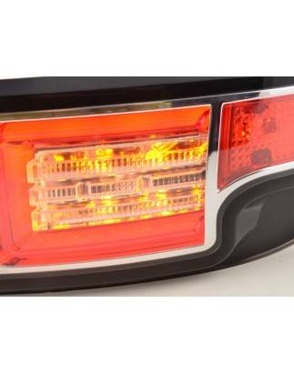 LED taillights set Land Rover Range Rover Evoque from 2011 chrome