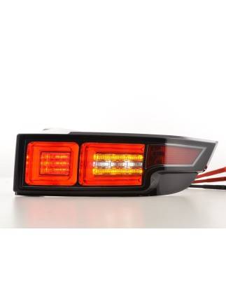 LED taillights set Land Rover Range Rover Evoque from 2011 black