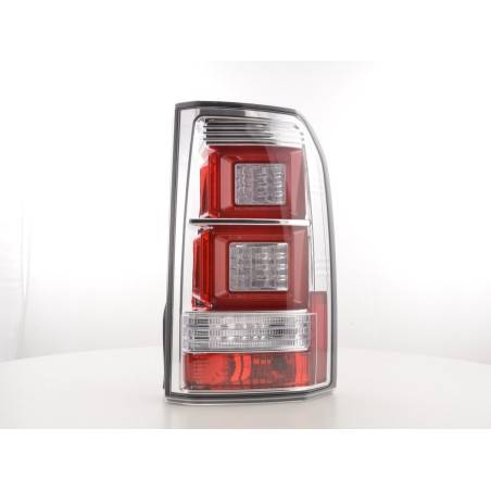 LED taillights set Land Rover Discovery 3 04-09 chrome