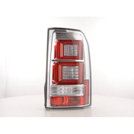 LED taillights set Land Rover Discovery 3 04-09 chrome