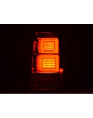 LED taillights set Land Rover Discovery 3 04-09 chrome