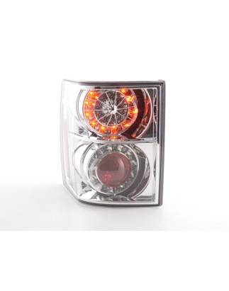 LED taillights Land Rover Range Rover 02-05 chrome with LED indicators