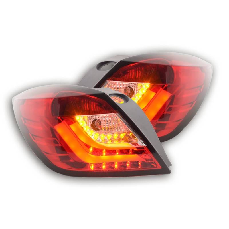 LED taillights set Opel Astra H GTC 04-08 red / clear