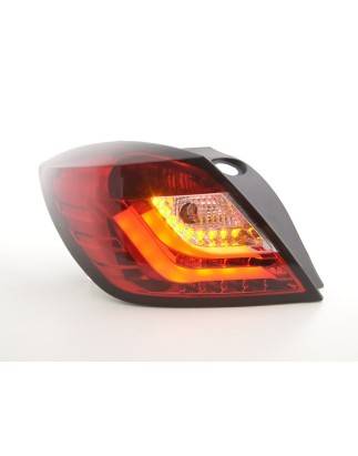 LED taillights set Opel Astra H GTC 04-08 red / clear