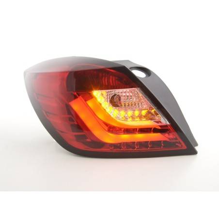 LED taillights set Opel Astra H GTC 04-08 red / clear