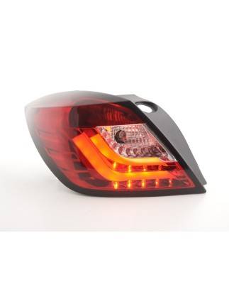 LED taillights set Opel Astra H GTC 04-08 red / clear