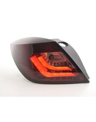 LED taillights Opel Astra H 3-door year 04-08 red / black