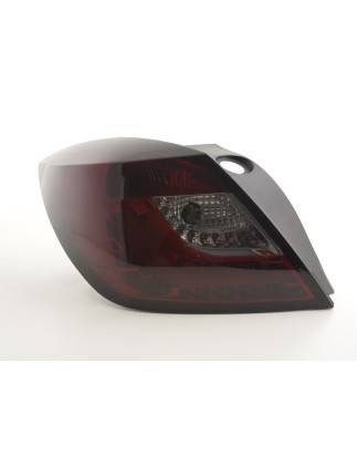 LED taillights Opel Astra H 3-door year 04-08 red / black