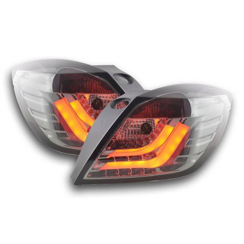 LED taillights set Opel Astra H GTC 05-07 black