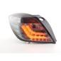 LED taillights set Opel Astra H GTC 05-07 black