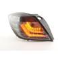 LED taillights set Opel Astra H GTC 05-07 black