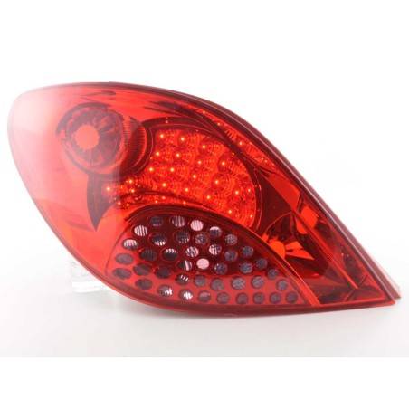 Kit feux arrières LED Peugeot 207 06-09 rouge