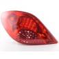 Kit feux arrières LED Peugeot 207 06-09 rouge