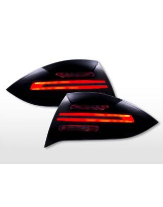 LED taillights Porsche Cayenne (92A) 2011-2014 black/smoke