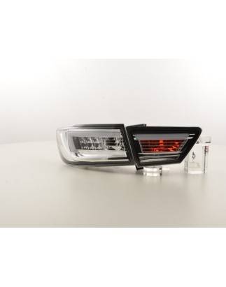 LED taillights set Renault Clio 4 (X98) 2012 - 2016 chrome