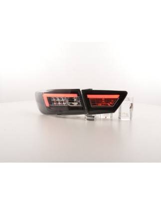 LED taillights set Renault Clio 4 (X98) 2012 - 2016 black