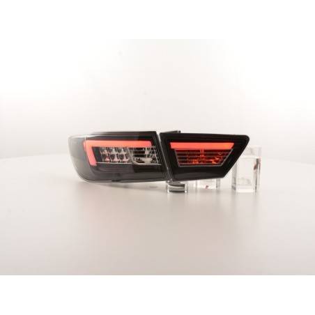 LED taillights set Renault Clio 4 (X98) 2012 - 2016 black