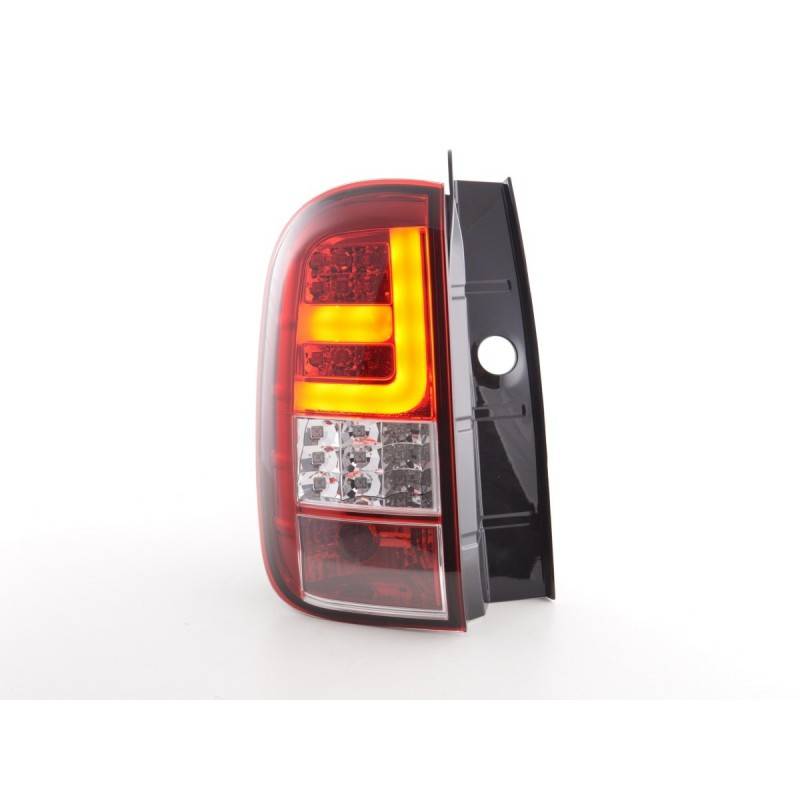 LED taillights set Dacia Duster 10- red / clear