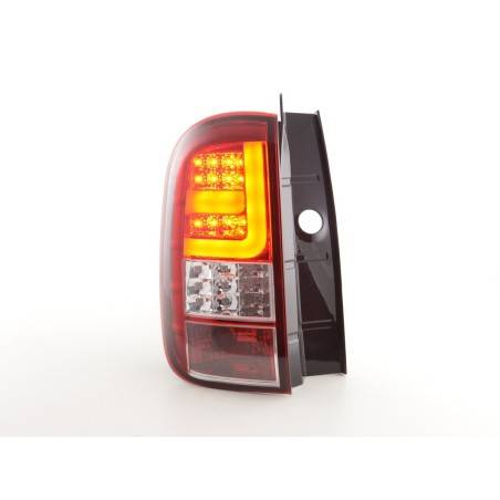 LED taillights set Dacia Duster 10- red / clear