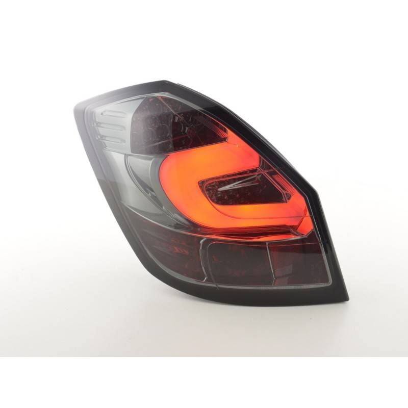 LED taillights set Skoda Fabia 5-door from 2007 black