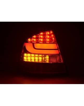 LED taillights set Skoda Octavia 1Z Limo 05-12 red / clear