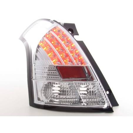 LED taillights set Suzuki Swift 04-10 chrome