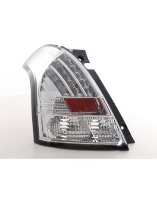 LED taillights set Suzuki Swift 04-10 chrome