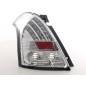 LED taillights set Suzuki Swift 04-10 chrome