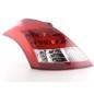 LED taillights set Suzuki Swift 2011- red / clear