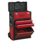 Mobile Steel/Composite Toolbox - 3 Compartment