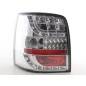 LED taillights set VW Passat 3B Variant 97-00 chrome