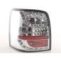 LED taillights set VW Passat 3BG Variant 01-02 chrome