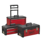 Mobile Steel/Composite Toolbox - 3 Compartment