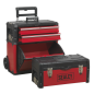 Mobile Steel/Composite Toolbox - 3 Compartment