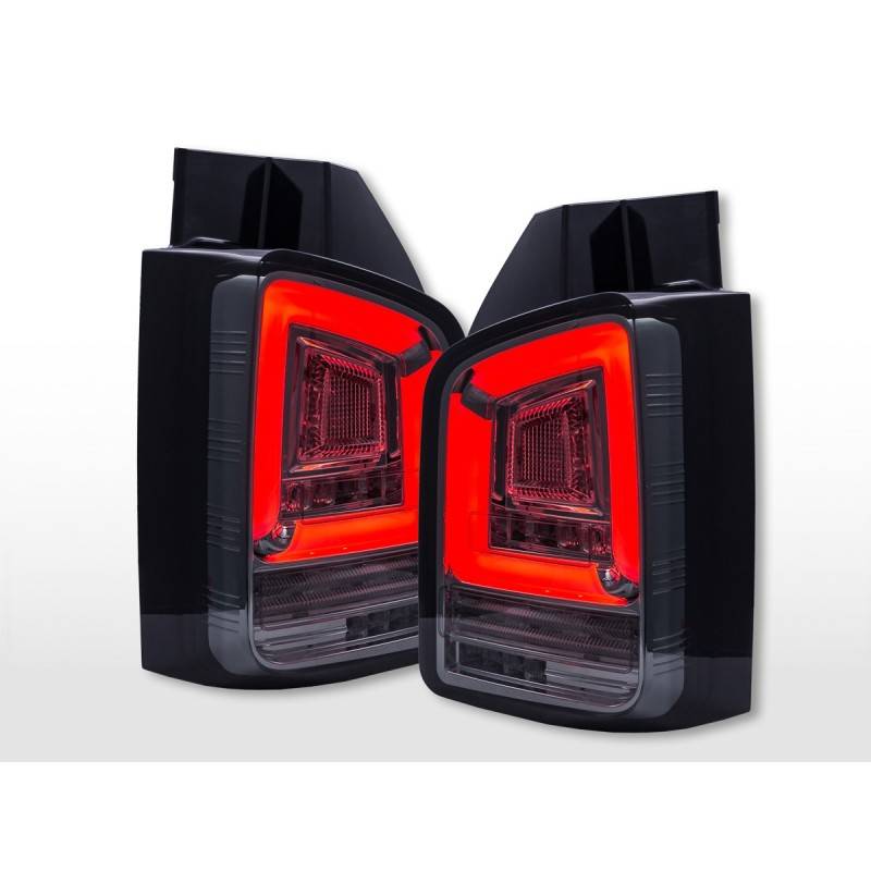 LED taillights VW T5 2003-2010 tailgate door version smoke