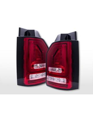 LED taillights VW T6 from 2016 tailgate door version red/clear