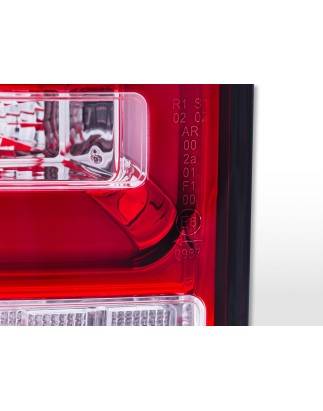 LED taillights VW T6 from 2016 tailgate door version red/clear