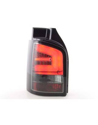 LED taillights set VW T5 03-10 tailgate door version black