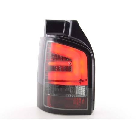 LED taillights set VW T5 03-10 tailgate door version black