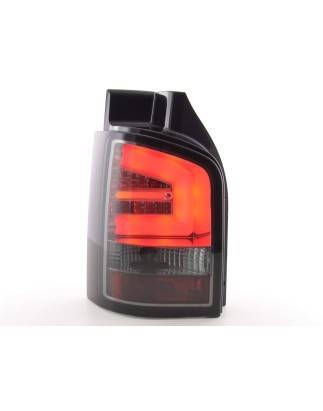 LED taillights set VW T5 2010- tailgate door version black