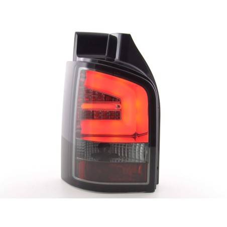 LED taillights set VW T5 2010- tailgate door version black