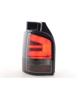 LED taillights set VW T5 2010- tailgate door version black