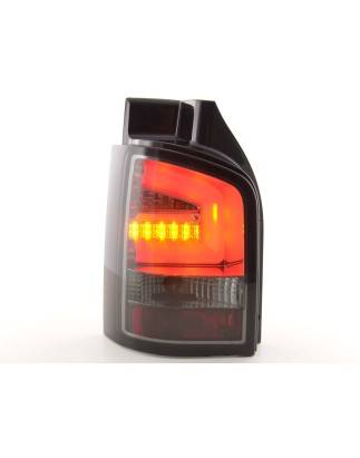 LED taillights set VW T5 2010- tailgate door version black