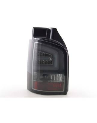 LED taillights set VW T5 2010- tailgate door version black