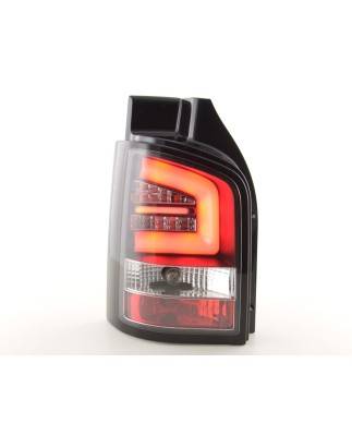 LED taillights set VW T5 2010- tailgate door version black