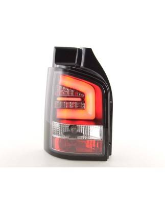 LED taillights set VW T5 2010- tailgate door version black