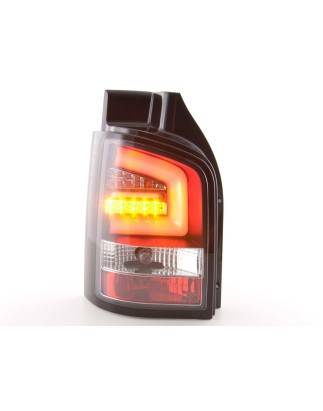 LED taillights set VW T5 2010- tailgate door version black