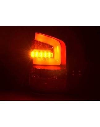 LED taillights set VW T5 2010- tailgate door version black