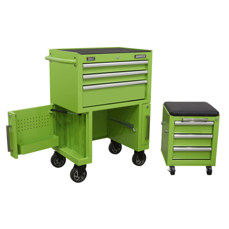 Rollcab 3 Drawer & Utility Seat